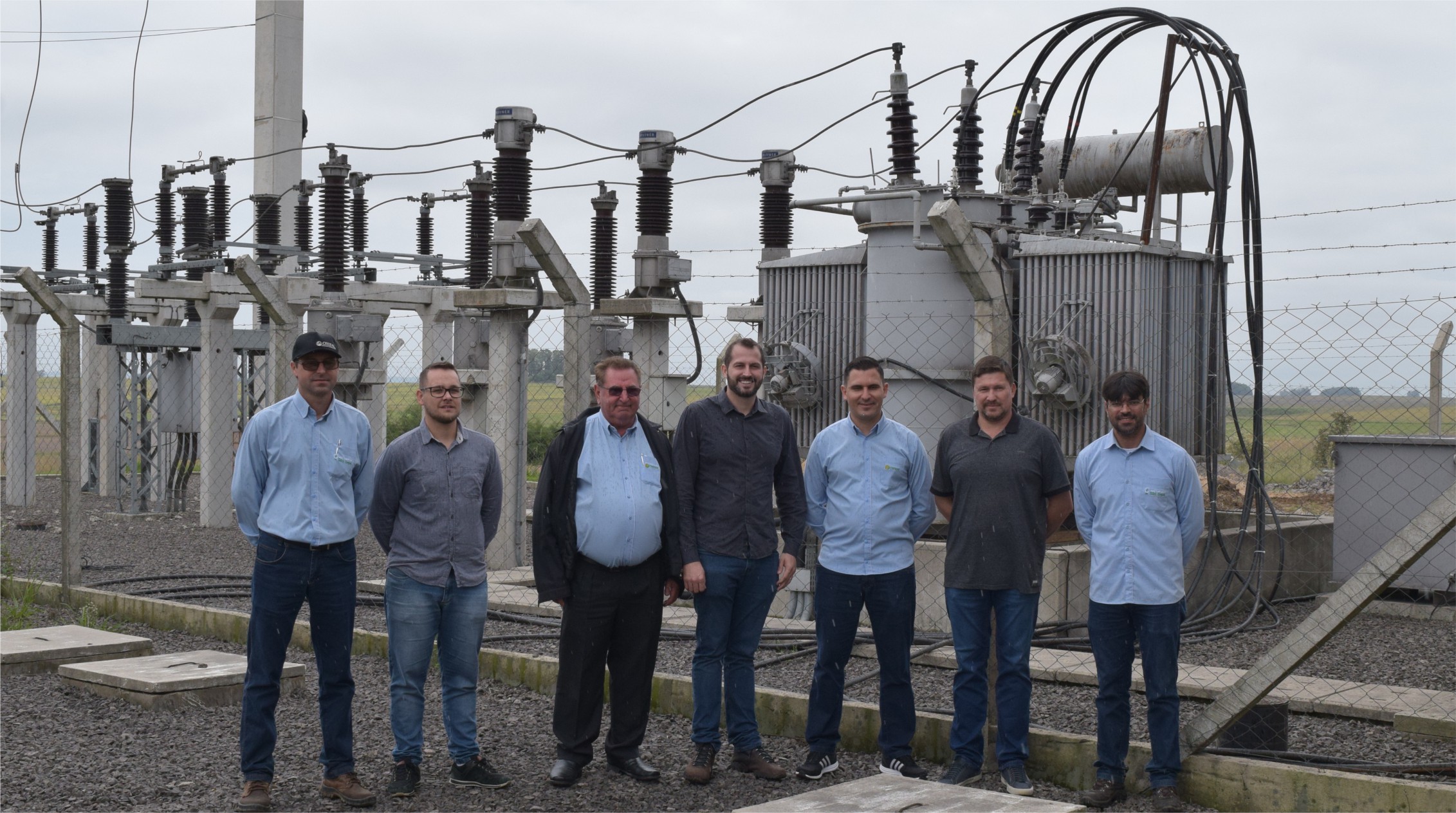 Creral recebe comitiva da Certel em visita a UTE São Sepé