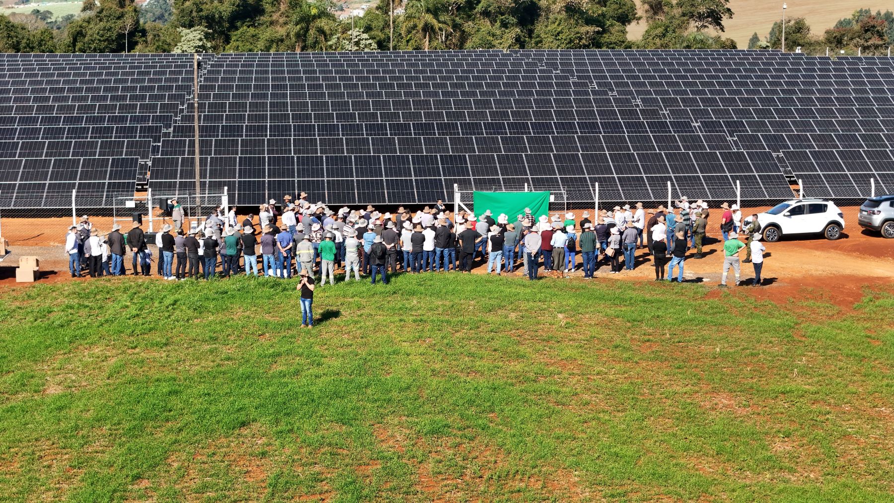 Nova usina solar da Creral vai atender 110 associados