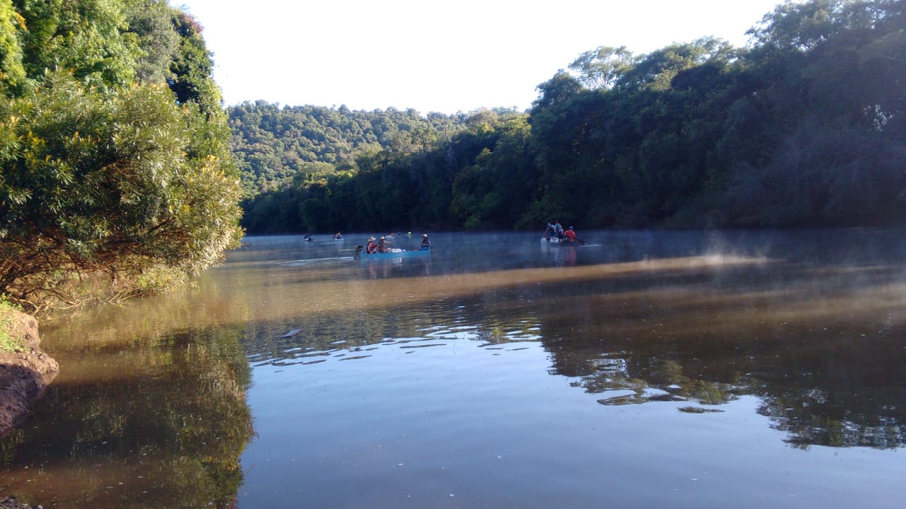 Canoagem ecológica tem apoio da PCH Forquilha IV Luciano Barancelli