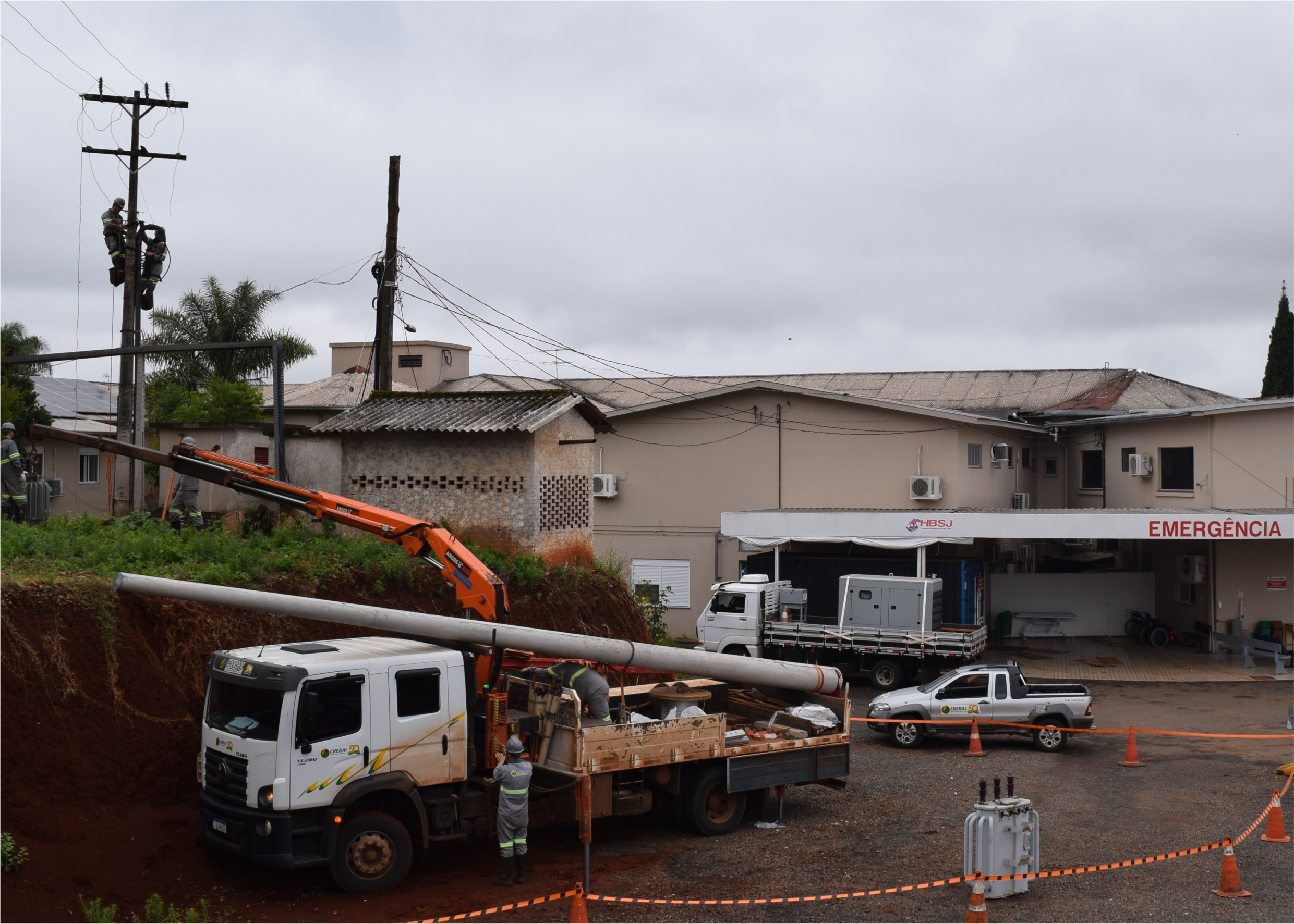 Creral auxilia obra de melhoria na infraestrutura do Hospital Beneficente São João de Sananduva